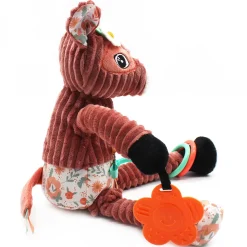 Jouets D'Activités*Les Déglingos Mélimélos la biche Peluche d'activités nomade de
