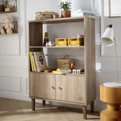 Autres Mobiliers*Sauthon Baby's Sweet Home Mokka Bibliothèque de Chêne / Mokka