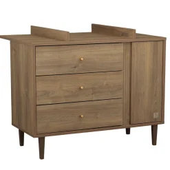 Plans À Langer|Plans*Sauthon Baby's Sweet Home Mokka Dispositif à langer pour commode de Chêne / Mokka