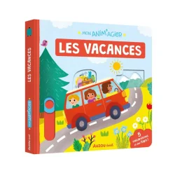 Livres*AUZOU Mon Anim'agier - Les vacances de