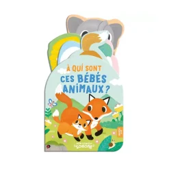 Livres*AUZOU Mon coucou sonore - À qui sont ces bébés animaux ? de