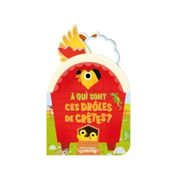 Livres*AUZOU Mon coucou sonore - À qui sont ces drôles de crêtes ? de