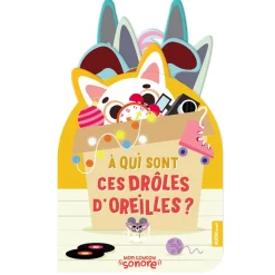 Livres*AUZOU Mon Coucou Sonore - A qui sont ces drôles d'oreilles ? de
