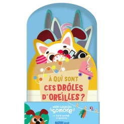 Livres*AUZOU Mon Coucou Sonore - A qui sont ces drôles d'oreilles ? de