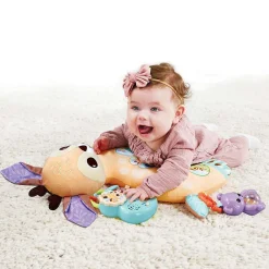 Jouets D'Activités|Tapis D'Éveil*Vtech Mon coussin d'éveil sensoriel de Faon