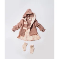 Robes, Jupes*Marèse Mon écureuil chou Robe manches longues bi-matière de Print Squirrel