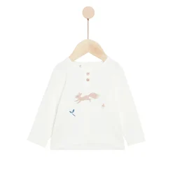 T-Shirts, Polos, Chemises*Marèse Mon écureuil chou Tee-shirt manches longues de Ecru Peluche