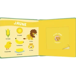 Livres*AUZOU Mon livre des odeurs et des couleurs de Fruits en folie