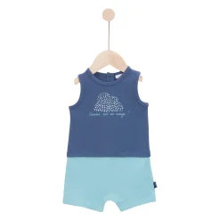 Combinaisons, Salopettes*P'tit bisou Mon Petit Nuage Combicourt de Bleu infinity
