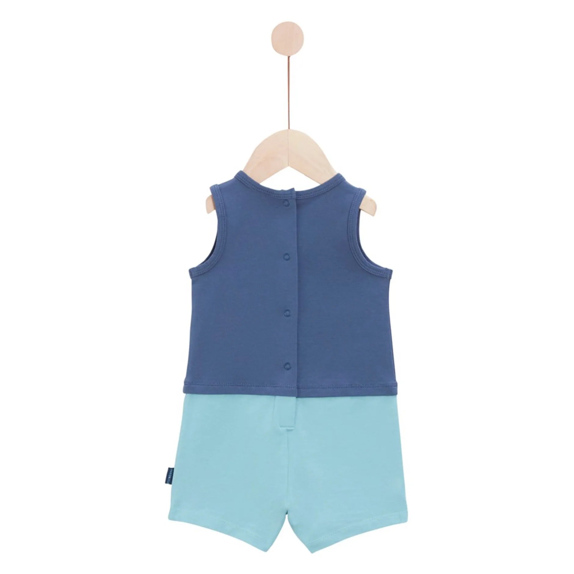 Combinaisons, Salopettes*P'tit bisou Mon Petit Nuage Combicourt de Bleu infinity