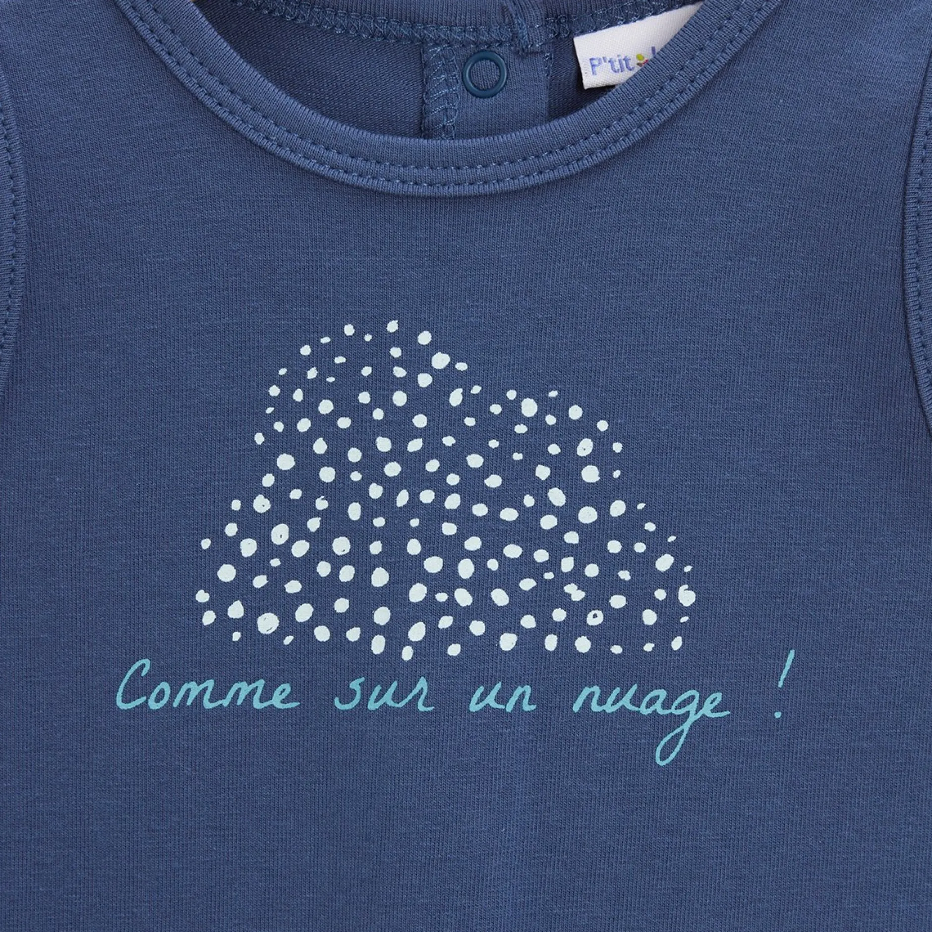 Combinaisons, Salopettes*P'tit bisou Mon Petit Nuage Combicourt de Bleu infinity