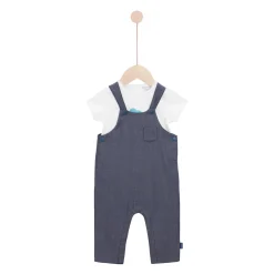 Pantalons, Shorts|T-Shirts, Polos, Chemises*P'tit bisou Mon Petit Nuage Ensemble salopette de Brutus