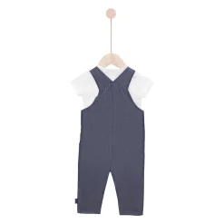 Pantalons, Shorts|T-Shirts, Polos, Chemises*P'tit bisou Mon Petit Nuage Ensemble salopette de Brutus