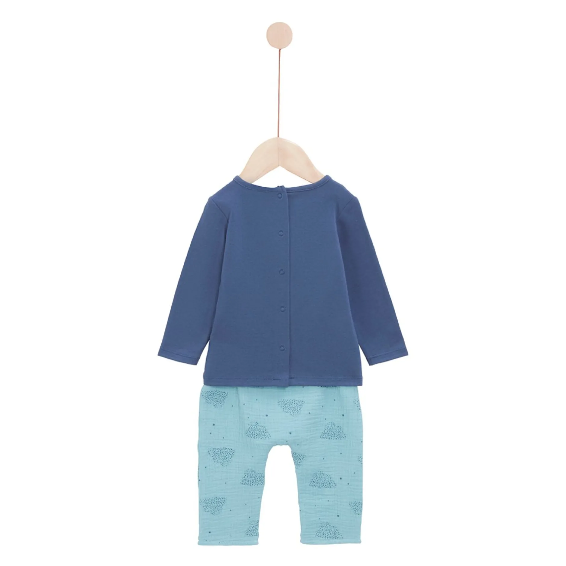 Pantalons, Shorts|T-Shirts, Polos, Chemises*P'tit bisou Mon Petit Nuage Ensemble 2 pièces de Brutus