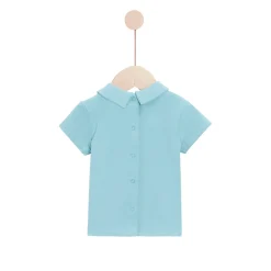 T-Shirts, Polos, Chemises*P'tit bisou Mon Petit Nuage Polo manches courtes de Nuage bleu