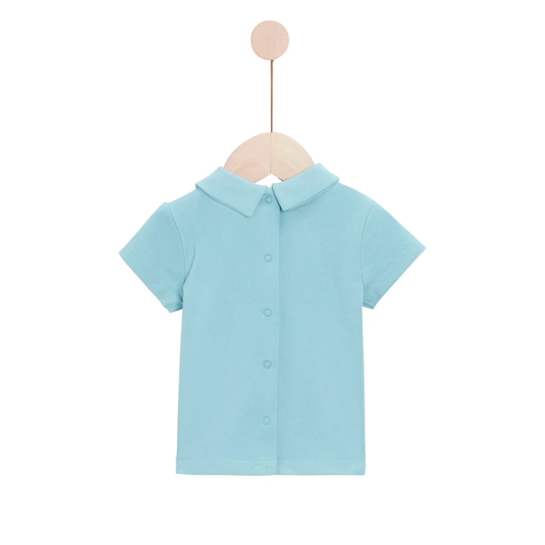T-Shirts, Polos, Chemises*P'tit bisou Mon Petit Nuage Polo manches courtes de Nuage bleu