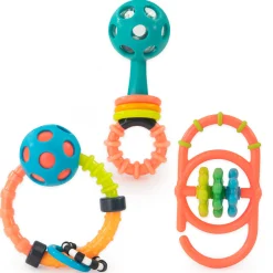 Hochets*Sassy Mon premier set de 3 hochets de