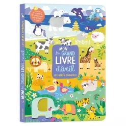 Livres*AUZOU Mon très grand livre d'éveil - Les bébés animaux de