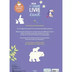 Livres*AUZOU Mon très grand livre d'éveil - Les bébés animaux de