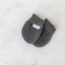 Collection Tricot|Bonnets, Moufles, Chaussons*P'tit bisou Moufles Collection Trousseau Tricot 2019 0-1 mois de Réglisse