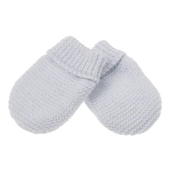 Collection Tricot|Bonnets, Moufles, Chaussons*P'tit bisou Moufles collection Tricot 0 mois de Bleu