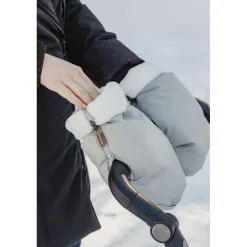 Tout Pour Vos Balades|Accessoires Poussettes*Béaba Moufles pour poussette de Gris chiné