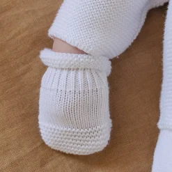Bonnets, Moufles, Chaussons|Vêtements Naissance*La Manufacture de Layette Moufles Tricot Petits Chats Taille unique de Blanc