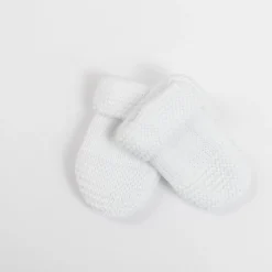Bonnets, Moufles, Chaussons|Vêtements Naissance*La Manufacture de Layette Moufles Tricot Petits Chats Taille unique de Blanc