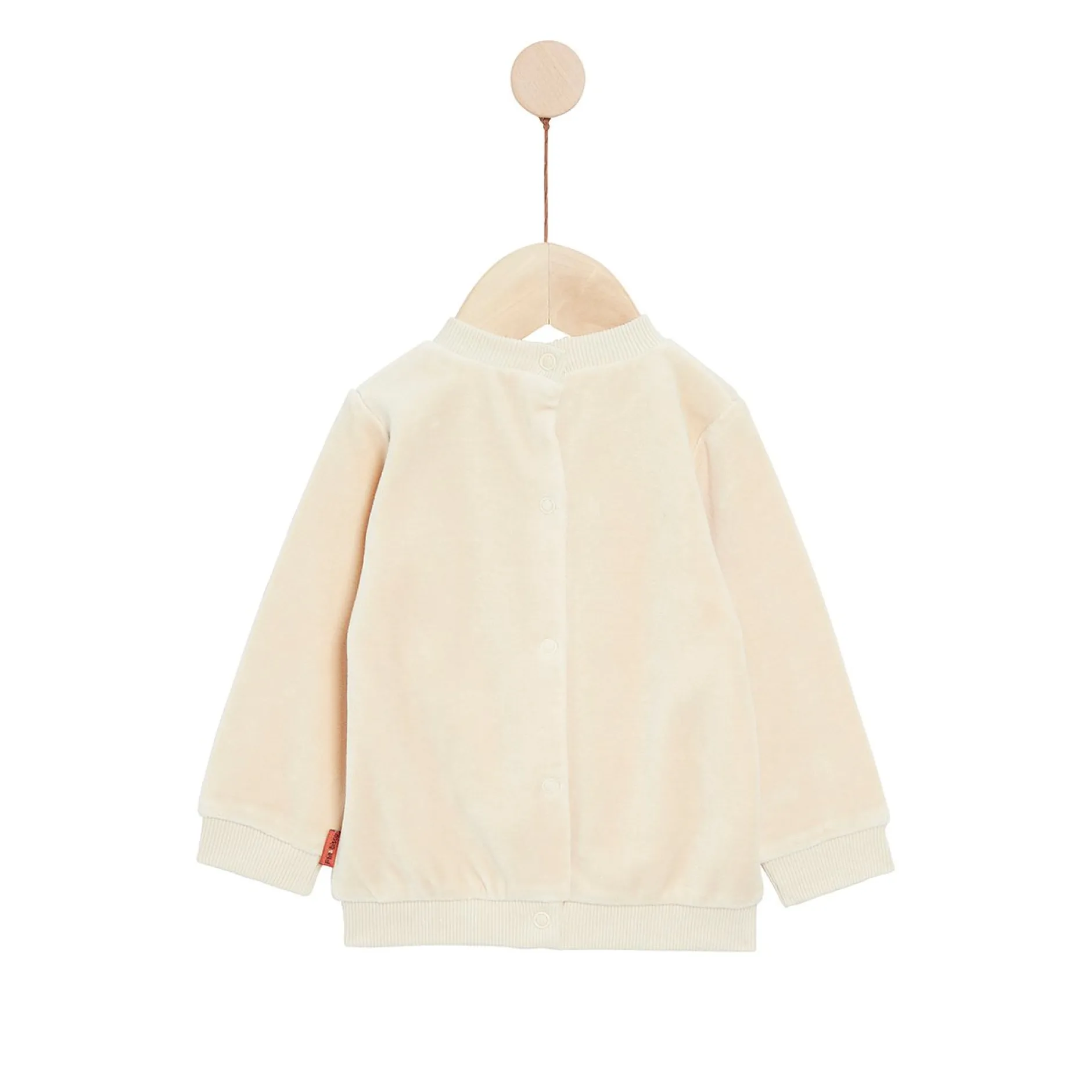 Gilets, Pulls*P'tit bisou Mr Constellation Sweat en velours de Beige Venus