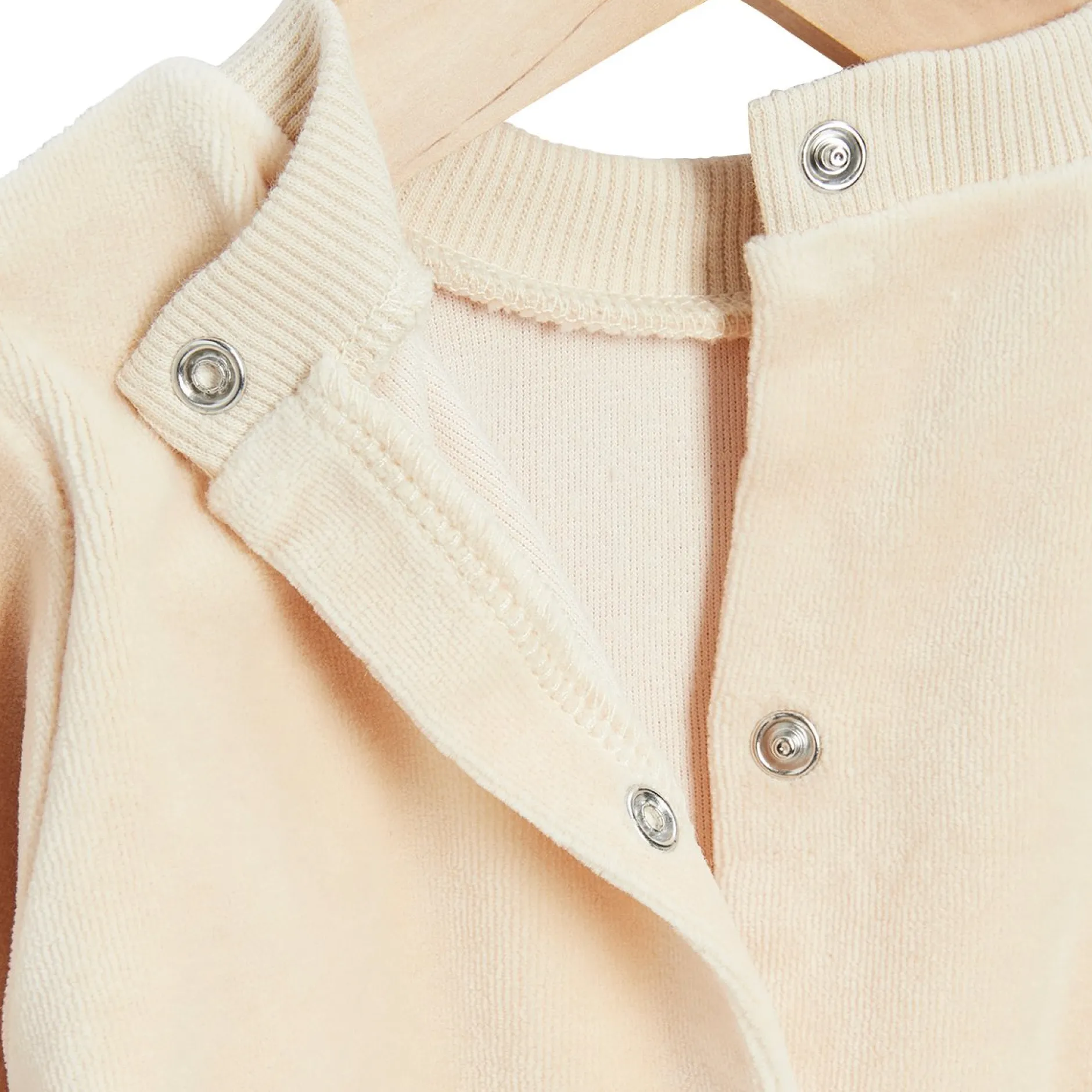 Gilets, Pulls*P'tit bisou Mr Constellation Sweat en velours de Beige Venus