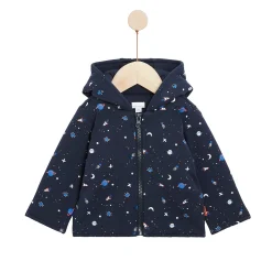 Vestes, Manteaux, Pilotes*P'tit bisou Mr Constellation Veste à capuche de Print Univers