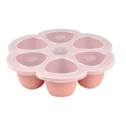 Pots*Béaba Multiportions silicone de Old Pink