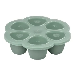 Pots*Béaba Multiportions silicone de Sage Green