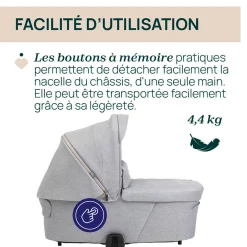 Tout Pour Vos Balades|Nacelles*Chicco Nacelle Flexi de Lunar Rock