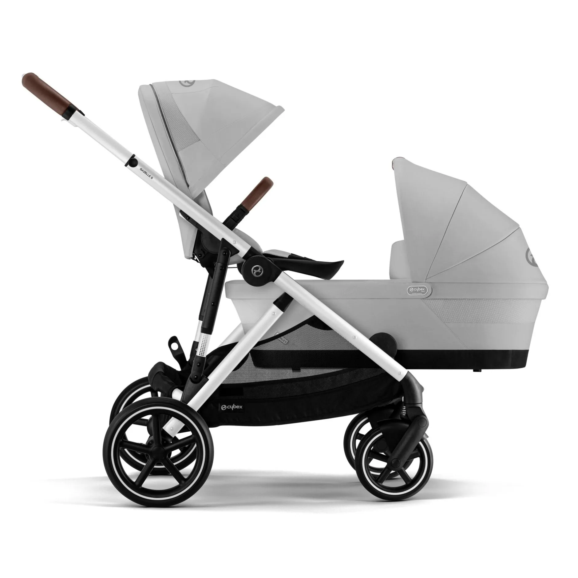 Tout Pour Vos Balades|Nacelles*CYBEX Nacelle Gazelle S Cot de Lava Grey