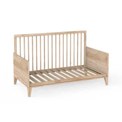 Lits 70X140 Évolutifs*Théo Naia Lit évolutif 70 x 140 cm de Bois Naturel