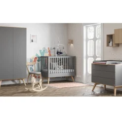Armoires 2 Portes*Vox Nature armoire 2 portes de Gris