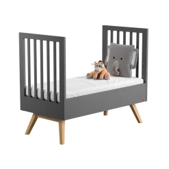 Lits 70X140 Évolutifs*Vox Nature lit 70 x 140 cm de Gris