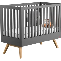 Lits 70X140 Évolutifs|Lits 60X120 Non Évolutifs*Vox Nature lit 60 x 120 cm de Gris