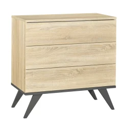 Commodes*Sauthon Baby's Sweet Home New York commode 3 tiroirs de
