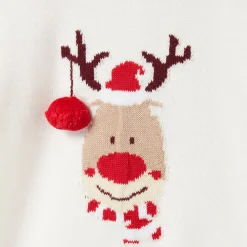 Gilets, Pulls, Cardigans|Gilets, Pulls*P'tit bisou Noël Pull de Ecru