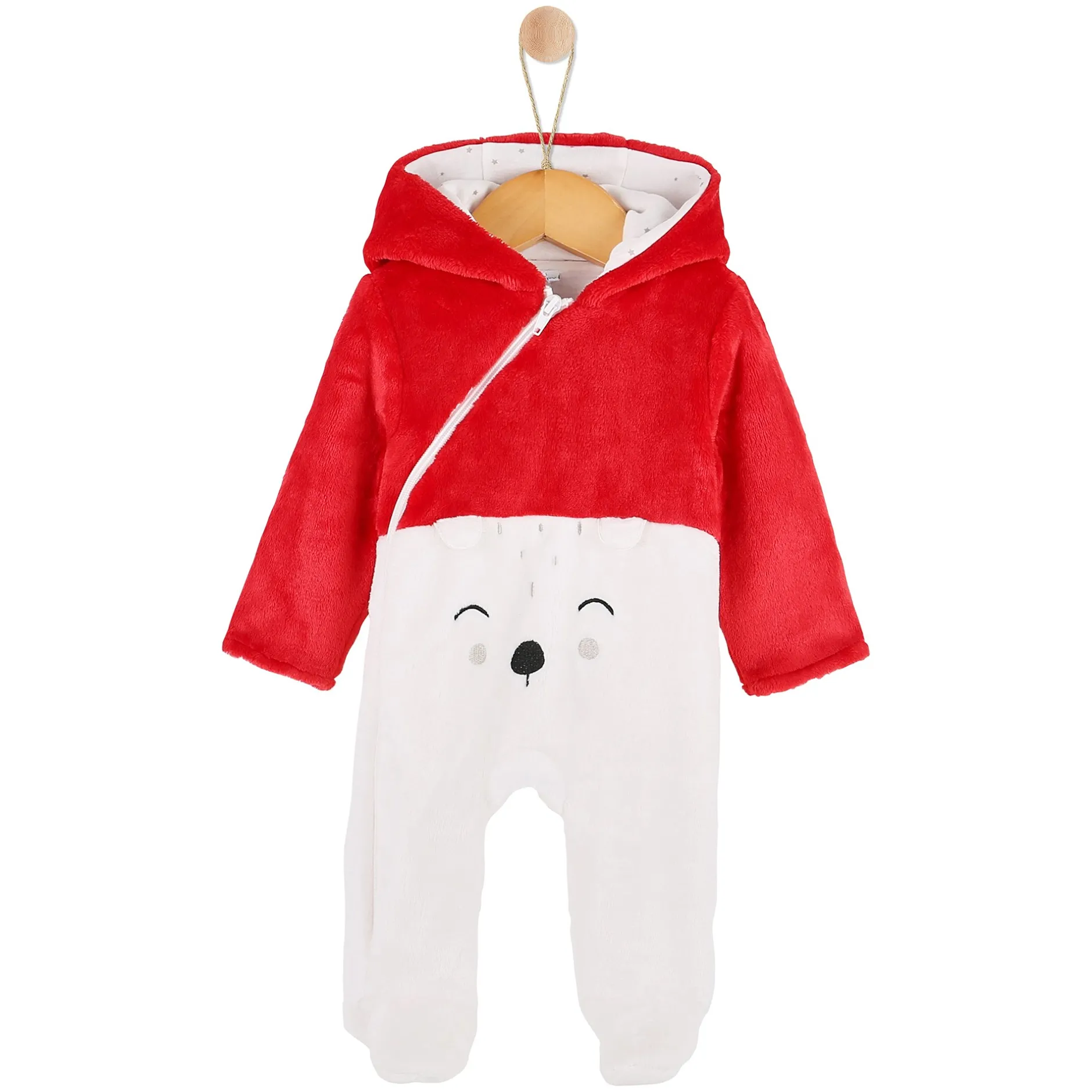 Pyjamas|Pyjamas*P'tit bisou Noël Surpyjama de rouge et blanc