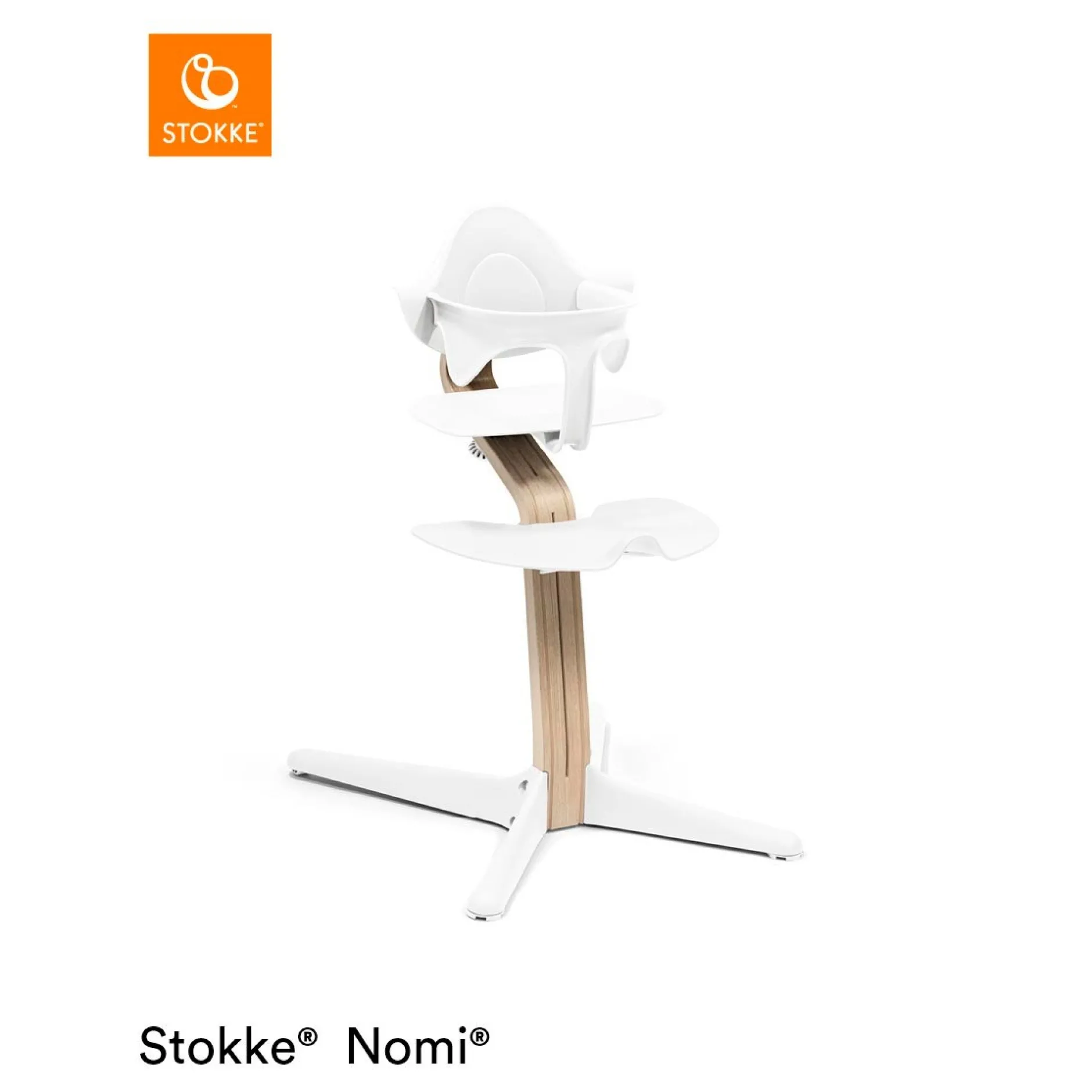 Autres Accessoires Pour Chaise Haute*Stokke® Nomi® Baby Set de Blanc