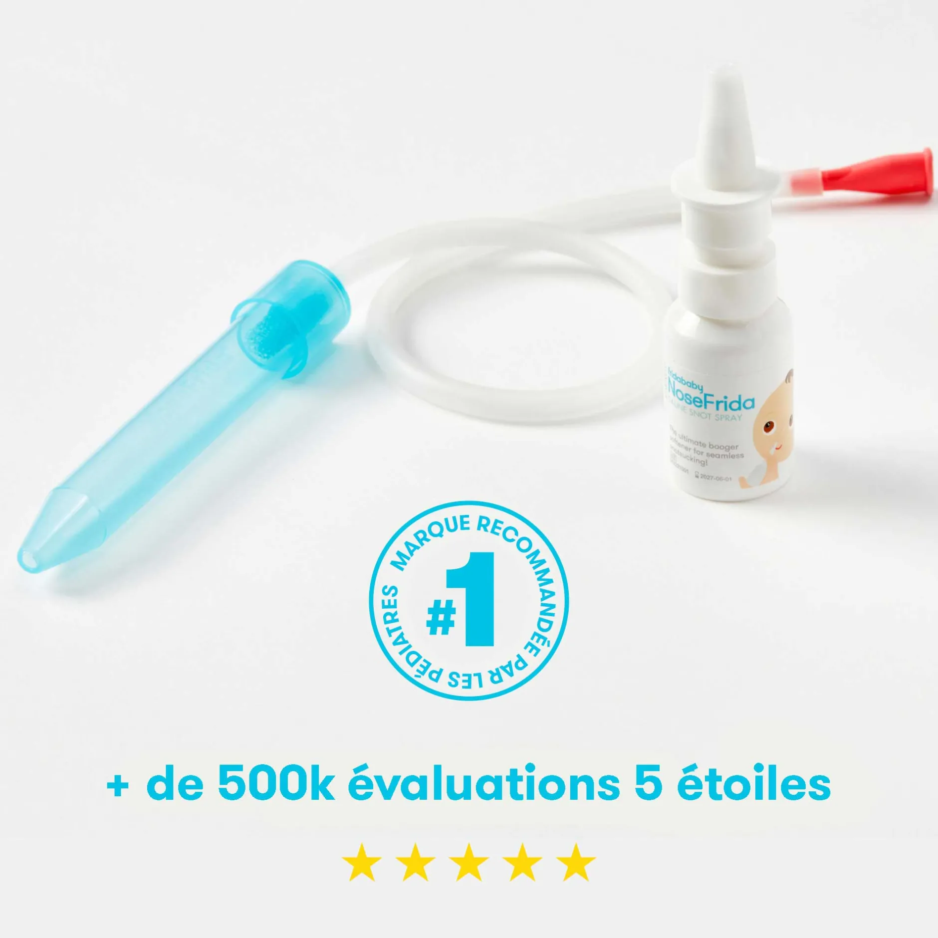 Mouche-Bébés*Frida Nose Le kit salin aspi-morve de