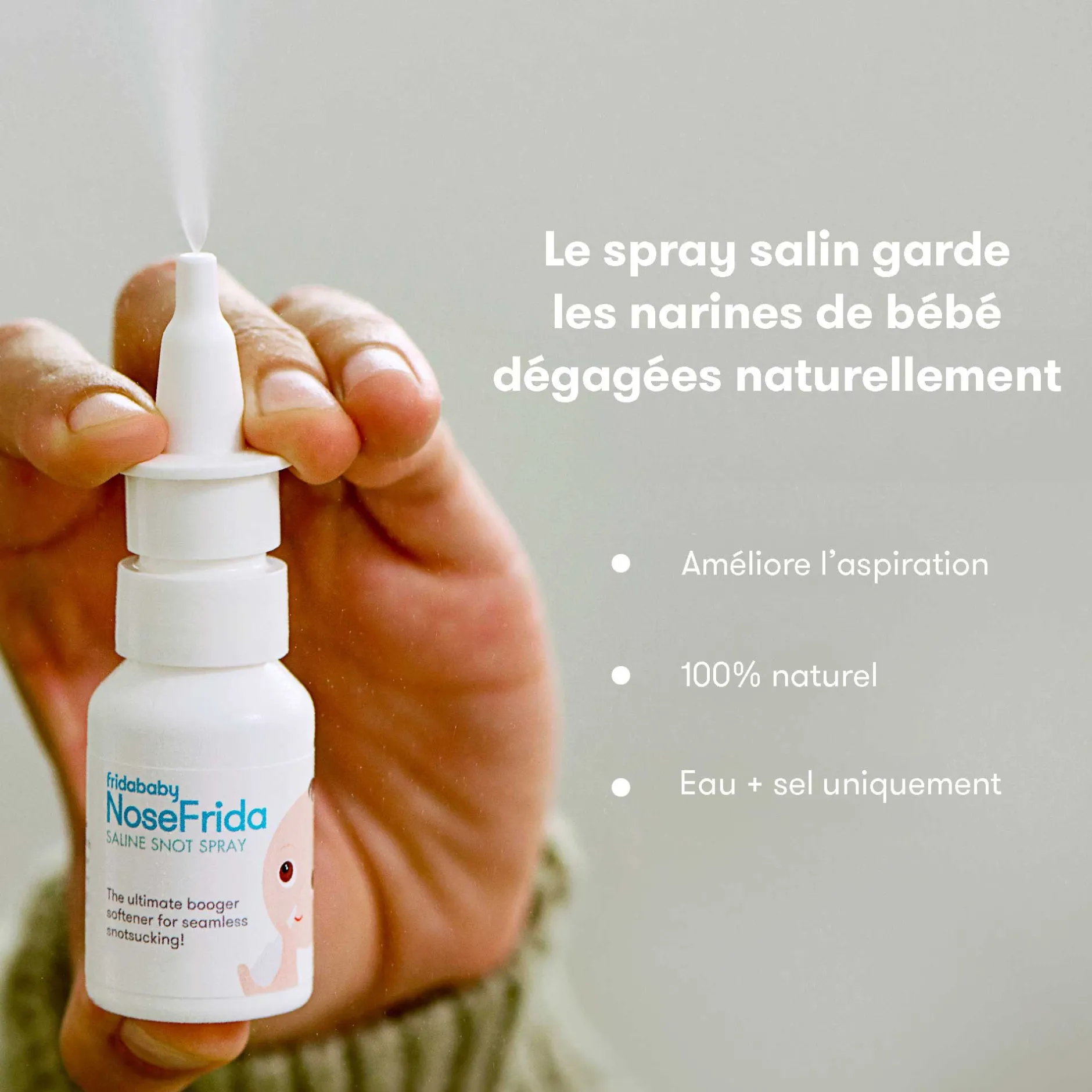 Mouche-Bébés*Frida Nose Le kit salin aspi-morve de