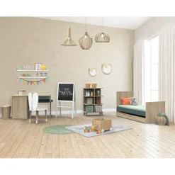 Lits 70X140 Évolutifs*Sauthon Baby's Sweet Home Nova new Little Big Bed 70x140 de Gris volcan