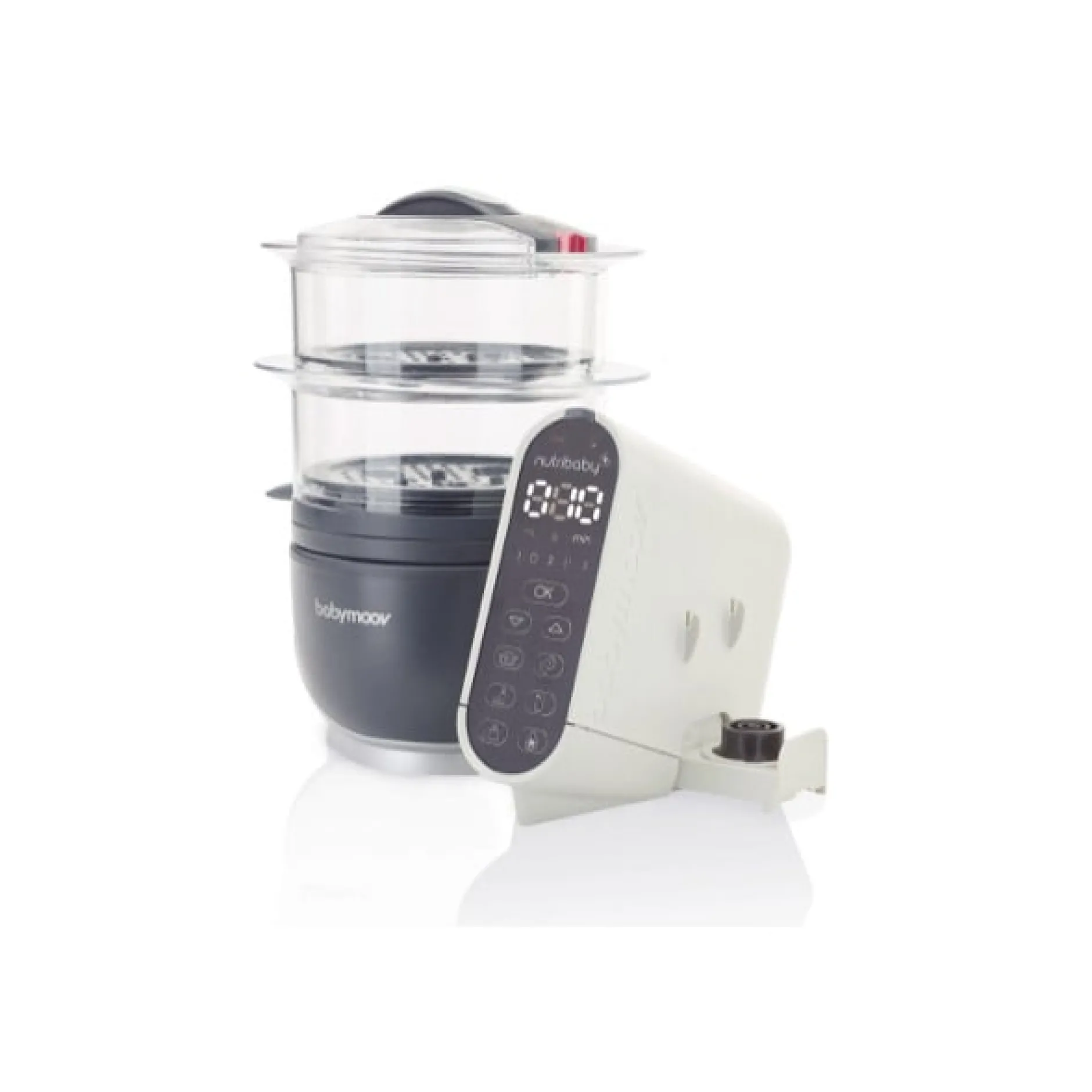 Cuiseurs Et Mixeurs*Babymoov Nutribaby(+) Robot Multifonctions bébé 6 en 1 de Industrial Grey