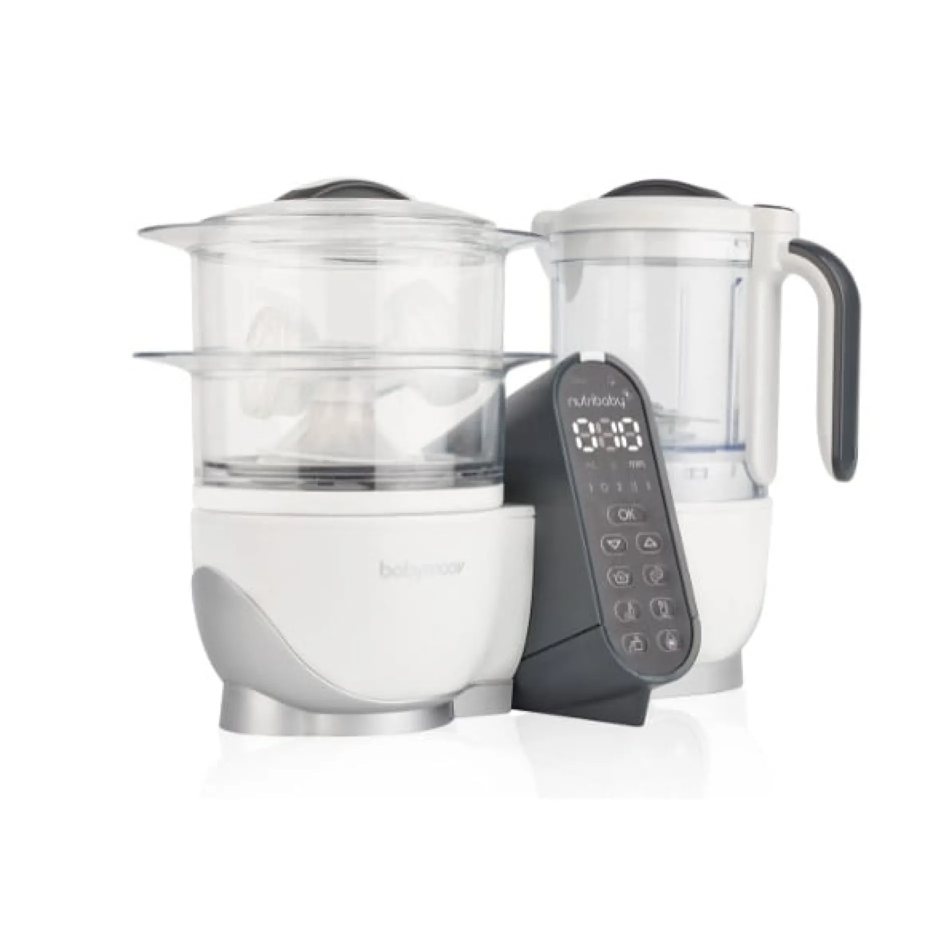 Cuiseurs Et Mixeurs*Babymoov Nutribaby(+) Robot Multifonctions bébé 6 en 1 de Industrial Grey