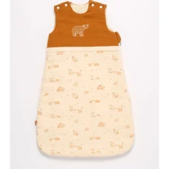 Gigoteuses & Nids D'Ange*Sauthon Baby Déco Orsino Gigoteuse Ours 0-6 mois de Vanille / Camel