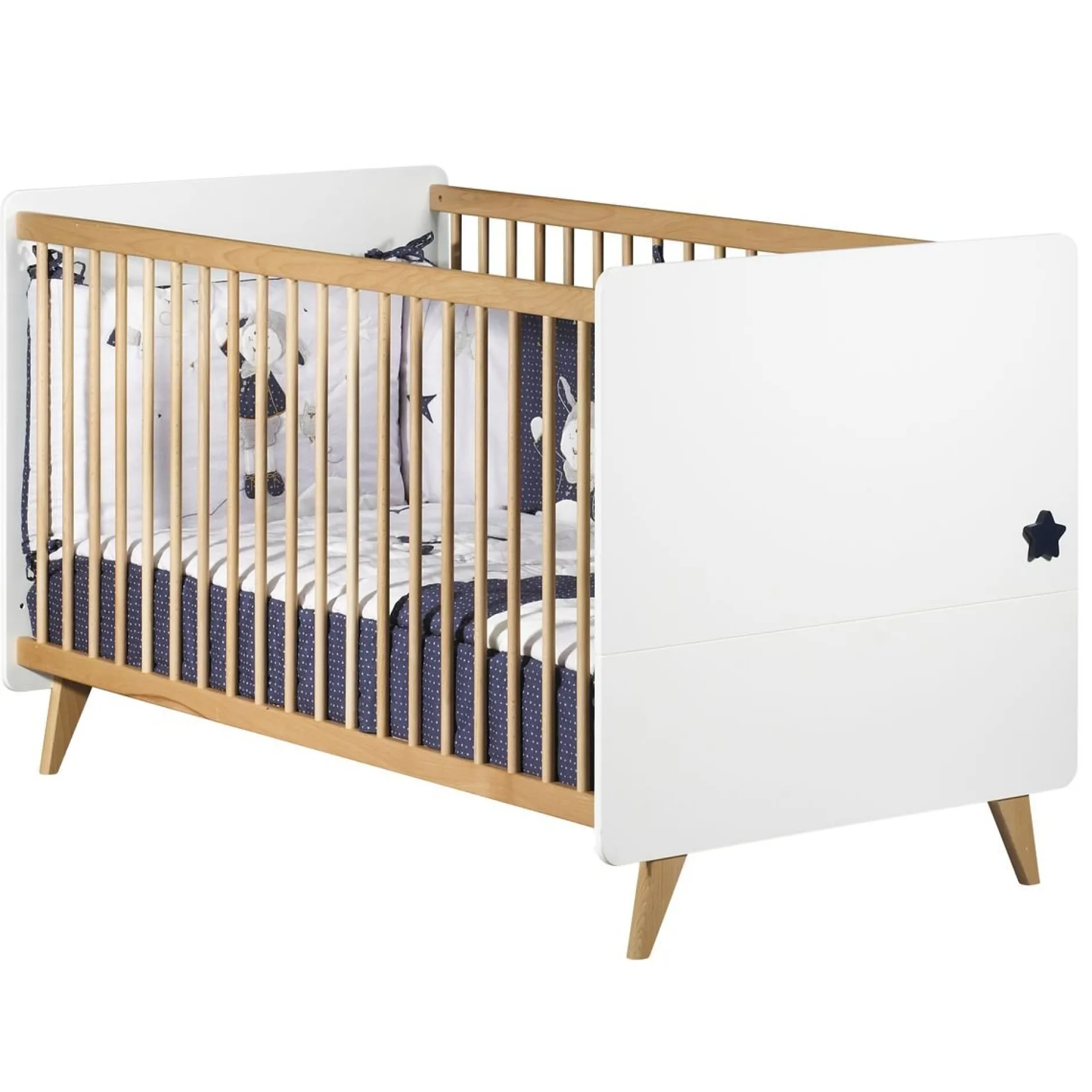 Lits 70X140 Évolutifs*Sauthon Baby's Sweet Home Oslo Little Big Bed 70x140 70 x 140 cm de